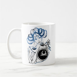 Libra Art Deco Dam Kaffemugg