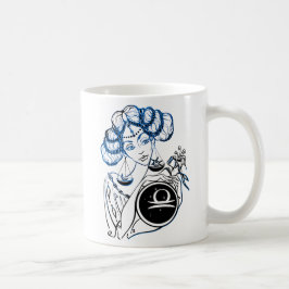 Libra Art Deco Dam Kaffemugg