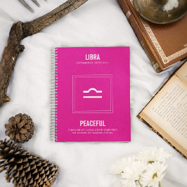 Libra Astrology Anteckningsbok