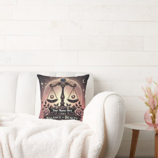 Libra "Balance in Beauty" Dekorativ kudde