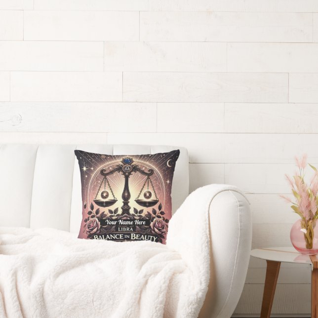 Libra "Balance in Beauty" Dekorativ kudde (Soffa)