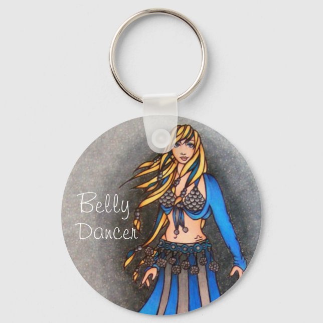 Libra Belly Dancer Nyckelring (Framsida)
