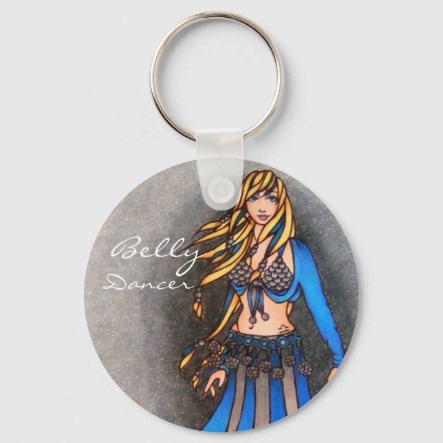 Libra Belly Dancer Nyckelring (Framsida)