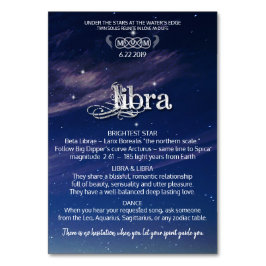 Libra Centerbit Bord-kort Bordsnummer