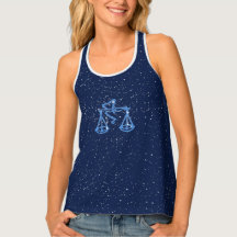 Libra Constellation and Zodiac Sign med stjärnor