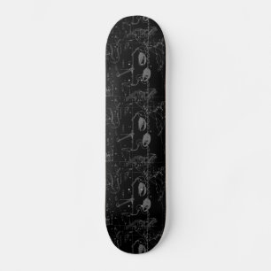 Libra Constellation Hevelius circa 1690 Skateboard Bräda 19,5 Cm