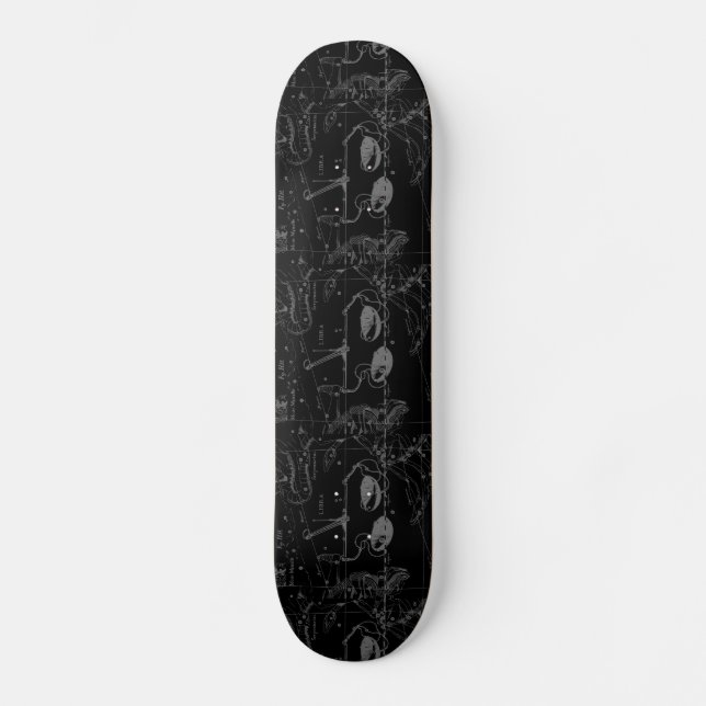 Libra Constellation Hevelius circa 1690 Skateboard Bräda 19,5 Cm (Framsida)