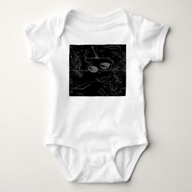 Libra Constellation Hevelius circa 1690 T-shirt (Framsida)