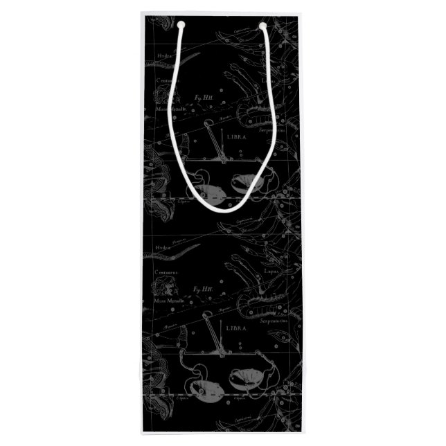 Libra Constellation Karta Hevelius 1690 Sept Oct (Baksidan)