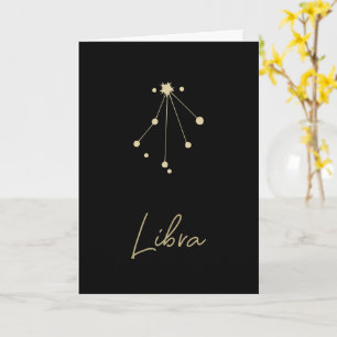 Libra Constellation Zodiac Kort