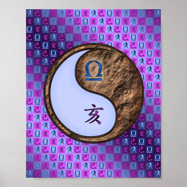 Libra & Earth Boar Poster (Framsidan)