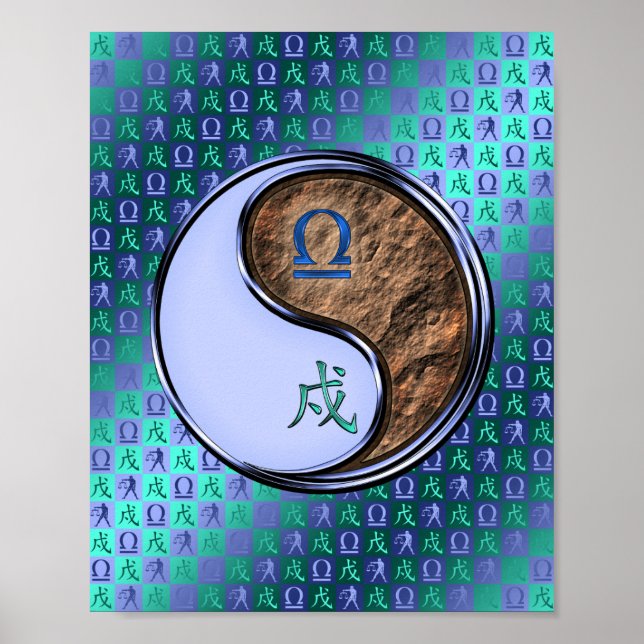 Libra & Earth Hund Poster (Framsidan)