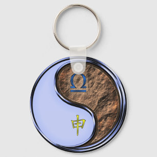 Libra & Earth Monkey Nyckelring
