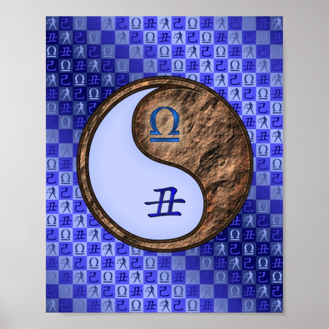 Libra & Earth Ox Poster (Framsidan)