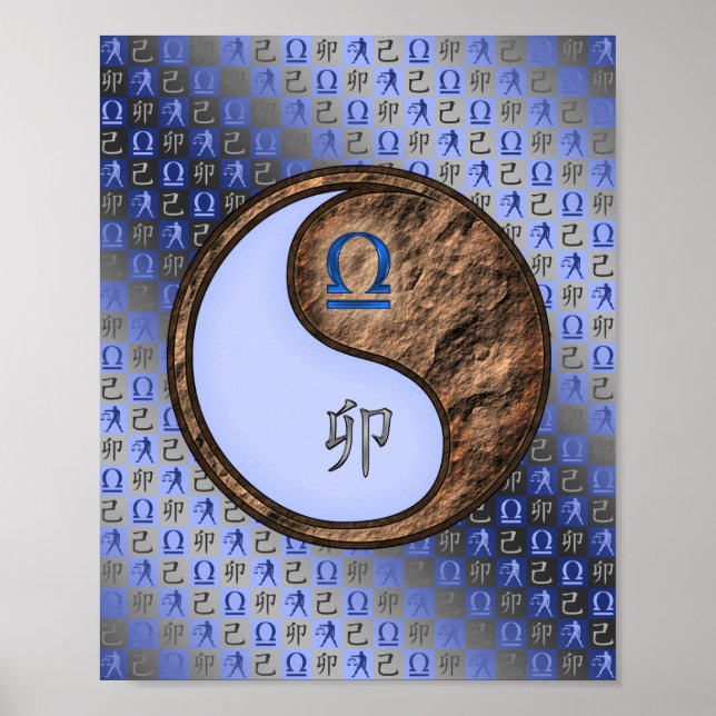 Libra & Earth Rabbit Poster (Framsidan)