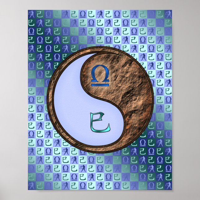Libra & Earth Snake Poster (Framsidan)