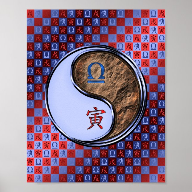 Libra & Earth Tiger Poster (Framsidan)