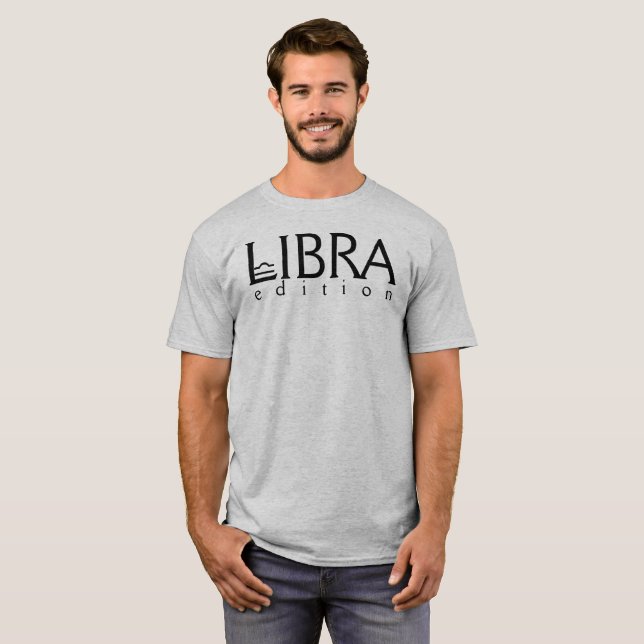 Libra Edition med symbolen T-Shirt (Hel framsida)