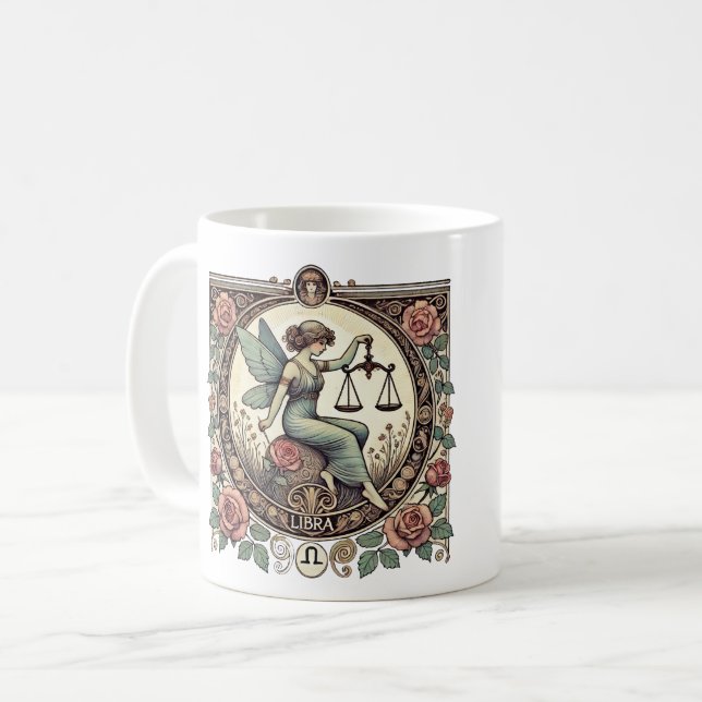 Libra Fairy Kaffemugg (Framsida vänster)