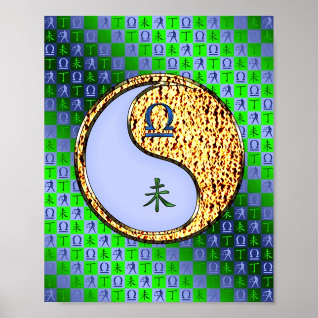 Libra & Fire Goat Poster (Framsidan)