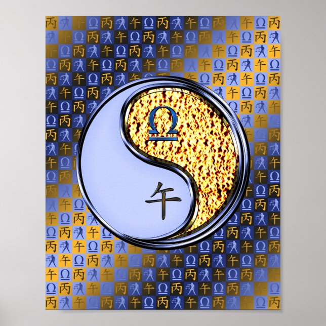 Libra & Fire Horse Poster (Framsidan)