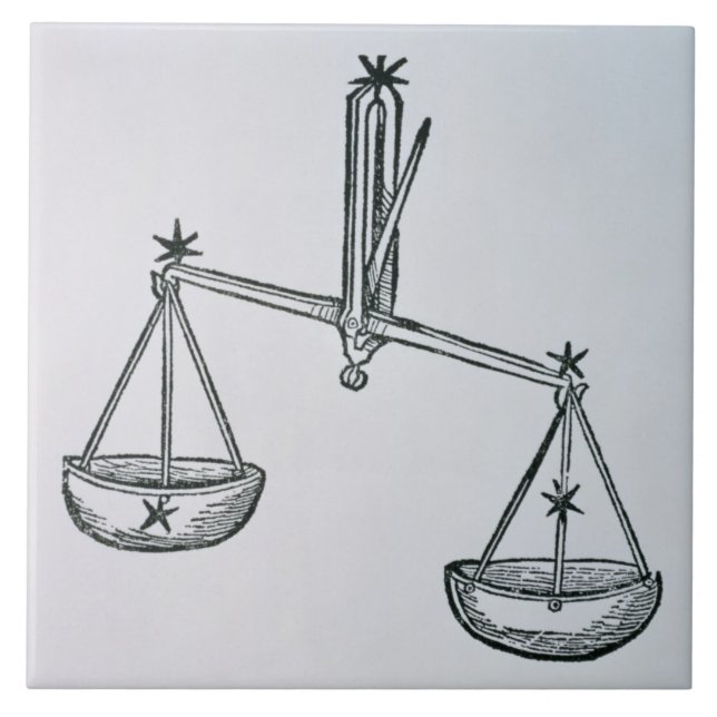 Libra (fjällen) en illustration från 'Poetien Kakelplatta (Framsidan)