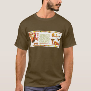 Libra för zodiac för Roster för Valxart 1969 jo T Shirt