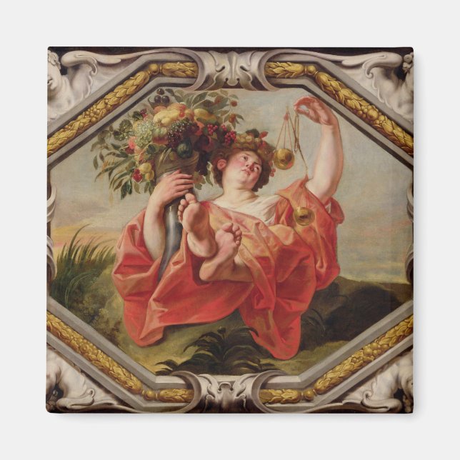 Libra, från Zodiacs tecken Magnet (Framsidan)