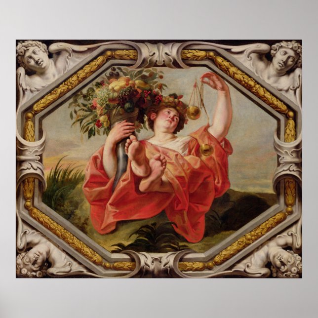 Libra, från Zodiacs tecken Poster (Framsidan)