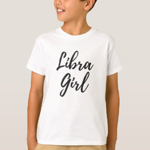 Libra Girl Zodiac Astrological Horoscope T Shirt