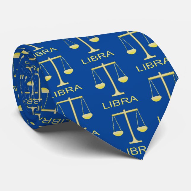 Libra Golden Scales Stjärntecken Patterned Slips (Rullad)
