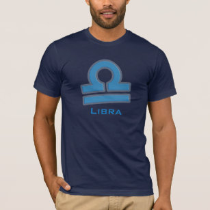 "Libra"-grafik luft-tecken zodiac manar t-shirt