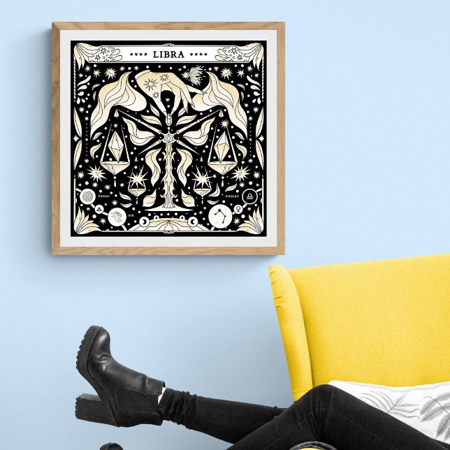 Libra: Harmonic Stargazer Poster (Skapare uppladdad)