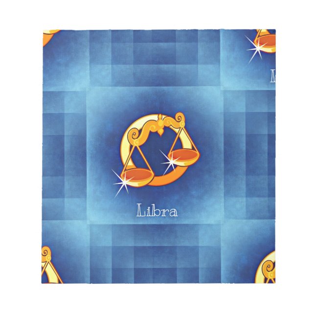 libra horoscope anteckningsblock (Framsida)