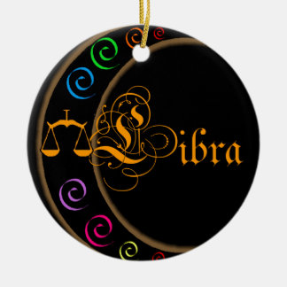 Libra Julgransprydnad Keramik