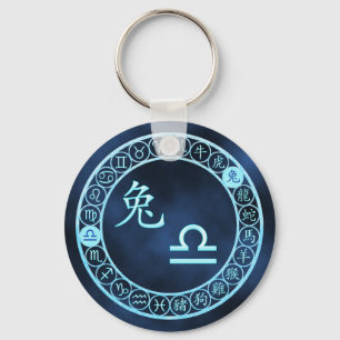 Libra/kanin Nyckelring