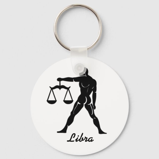 Libra Keychain Nyckelring (Framsida)