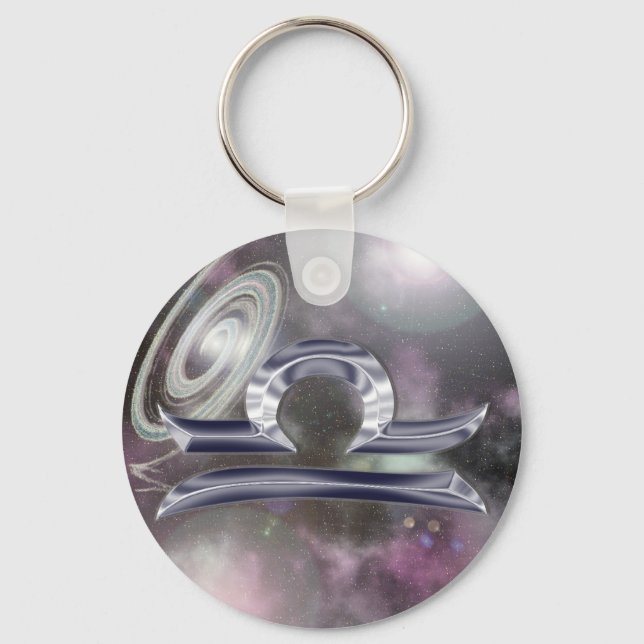 Libra Keychain Nyckelring (Framsida)