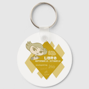 Libra Keychain Nyckelring