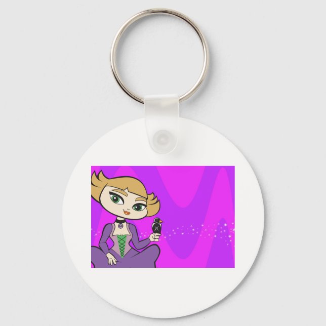 Libra Keychain Nyckelring (Framsida)