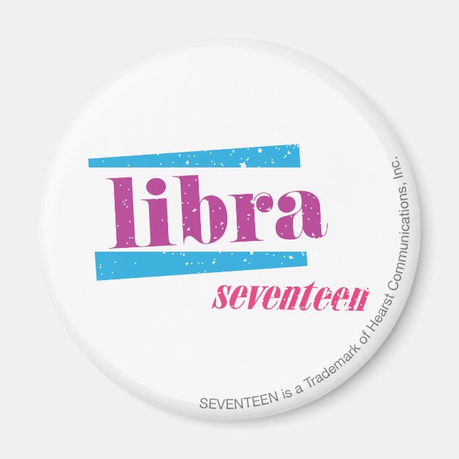 Libra Lila Magnet (Framsidan)