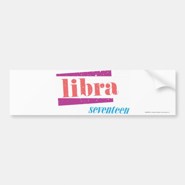 Libra LtPink Bildekal (Framsidan)