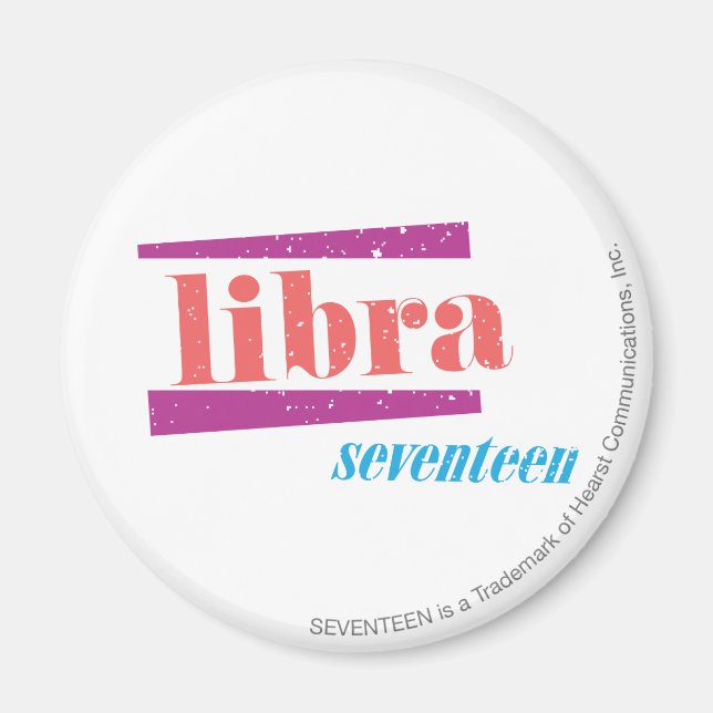Libra LtPink Magnet (Framsidan)