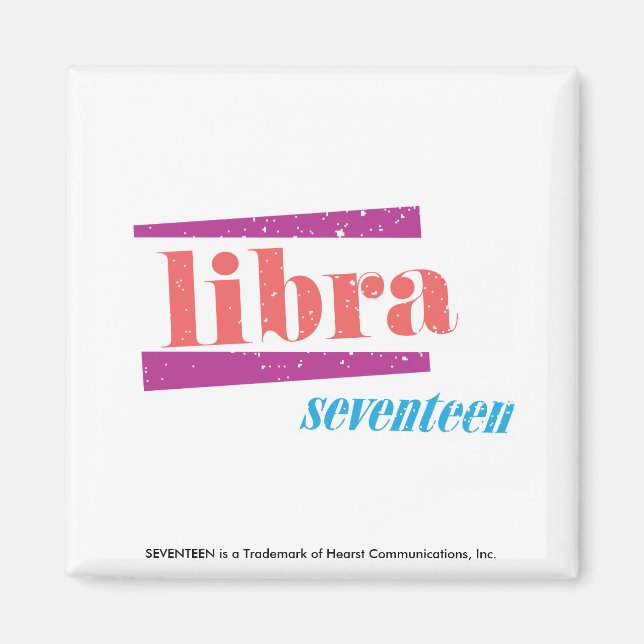 Libra LtPink Magnet (Framsidan)