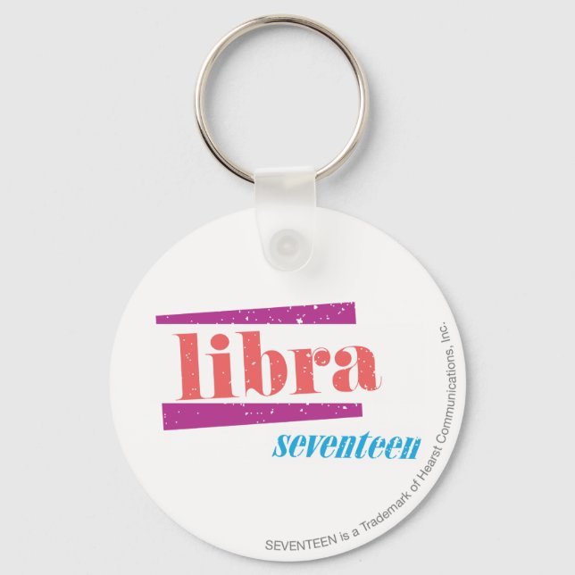Libra LtPink Nyckelring (Framsida)