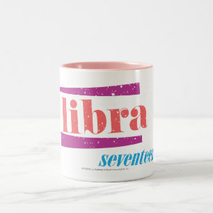 Libra LtPink Två-Tonad Mugg