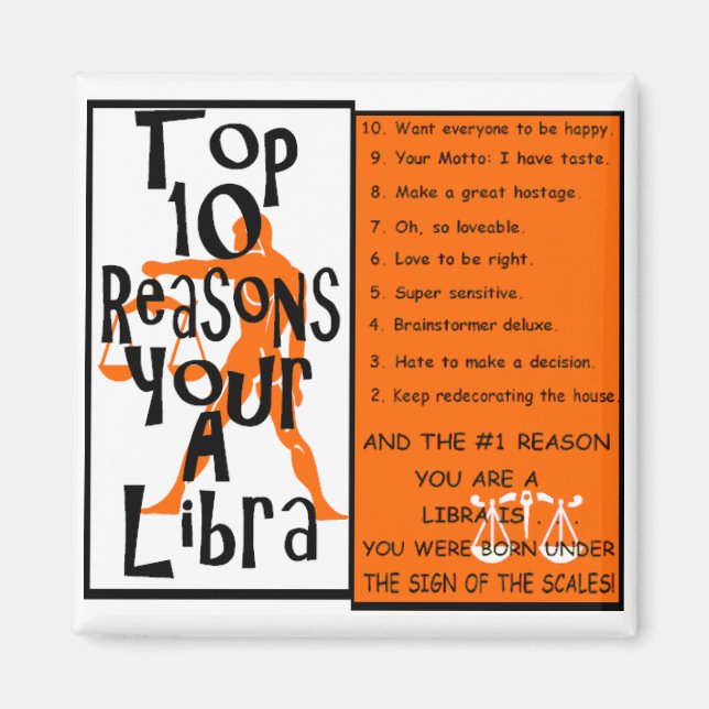 Libra Magnet (Framsidan)