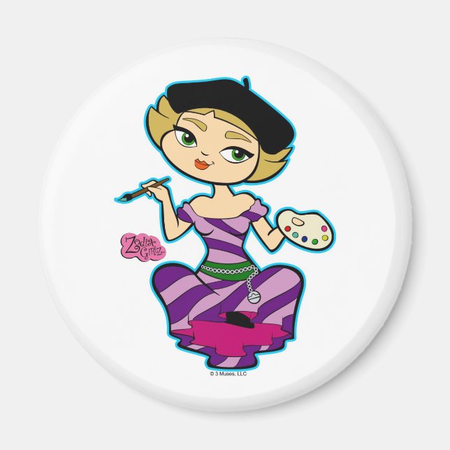 Libra Magnet (Framsidan)