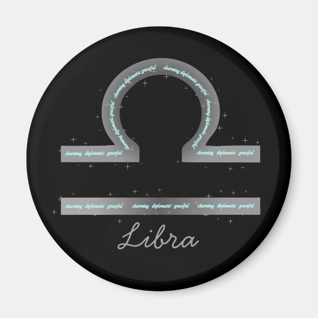 Libra Magnet (Framsidan)