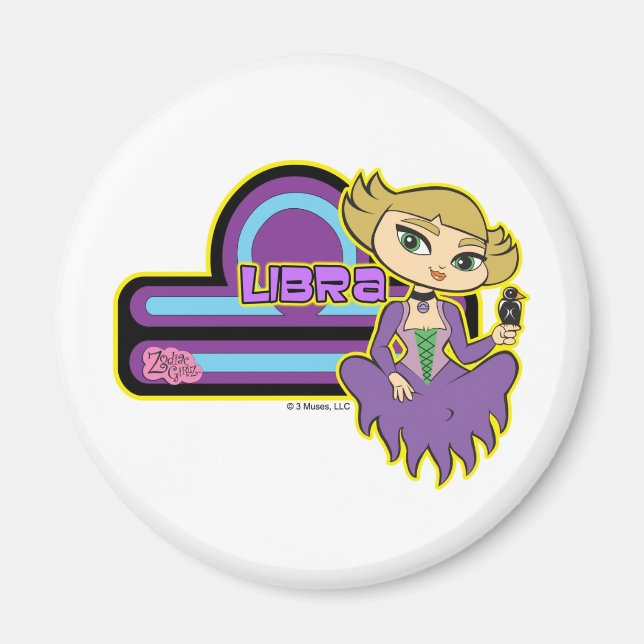 Libra Magnet (Framsidan)